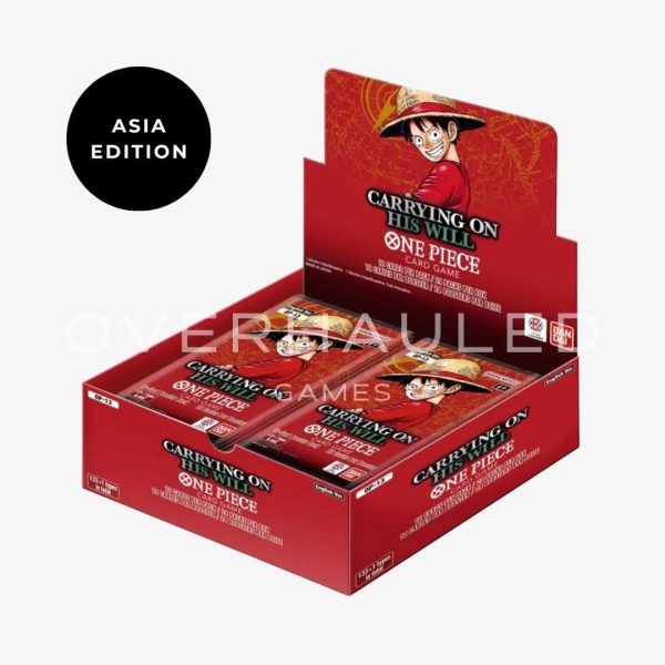 OP-13 Carrying On His Will Booster Box (For Asia Edition) – English One Piece TCG