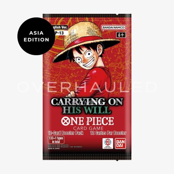 One Piece OP-13 Asia Edition Box – view 2 – Ozzie Collectables