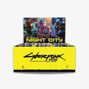 Cyberpunk TCG: Welcome to Night City – English Booster Display