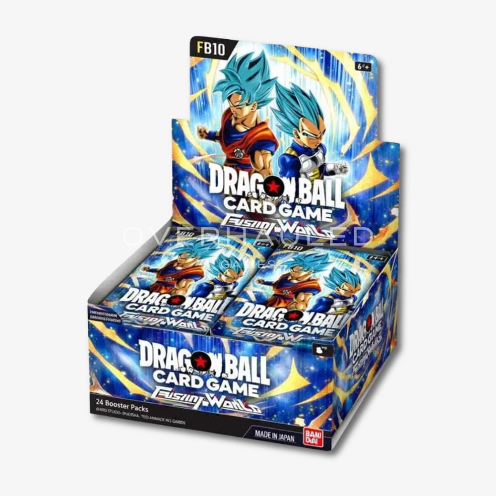 Dragon Ball Super Card Game: Fusion World – FB-10 – Cross Force English Booster Box