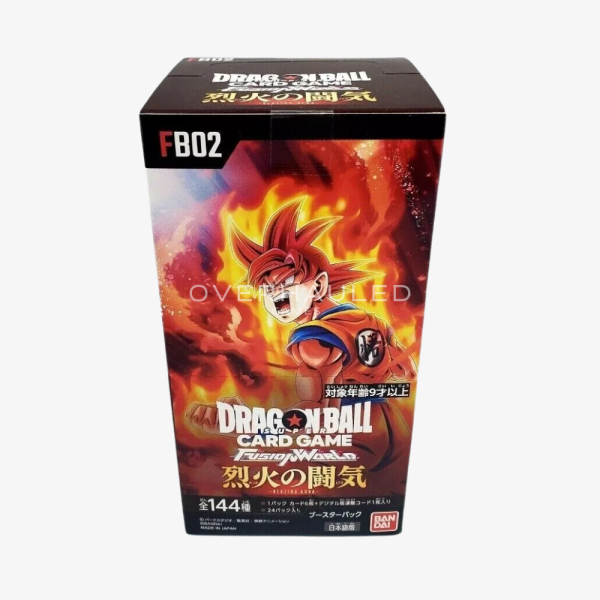 Japanese Fusion World FB-02 Booster Box – view 2 – Ozzie Collectables