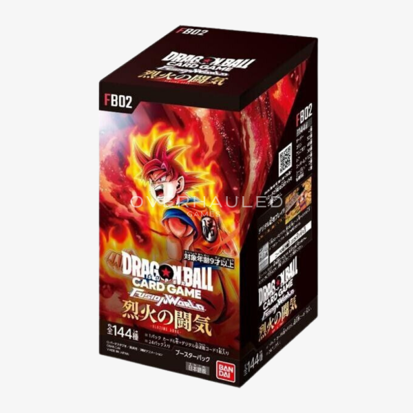 FB-02 Blazing Aura Booster Box – Japanese Dragon Ball Super TCG: Fusion World