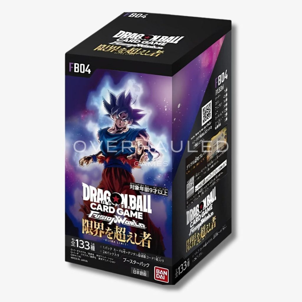 FB-04 Ultra Limit Booster Box – Japanese Dragon Ball Super TCG: Fusion World
