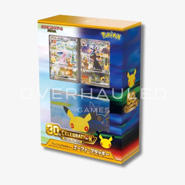 Espeon & Umbreon Premium Deck Set – 30th Celebration Japanese Pokemon TCG