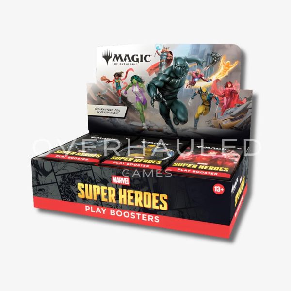Marvel Super Heroes Play Booster Box Display – English MTG Magic The Gathering TCG