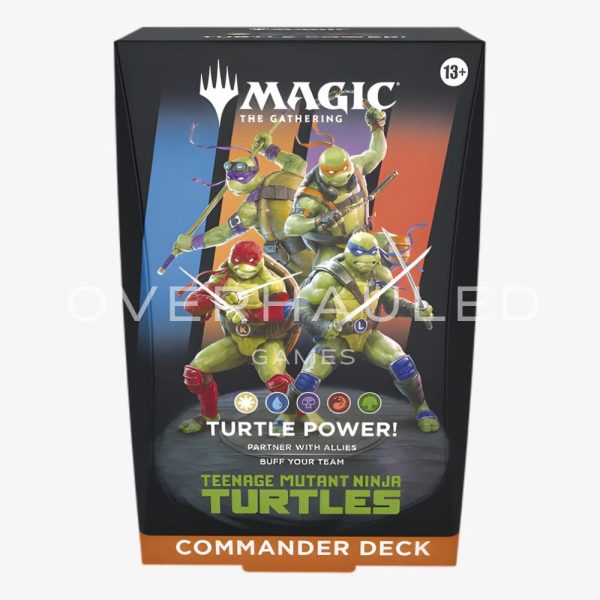 Teenage Mutant Ninja Turtles Commander Deck – English MTG Magic The Gathering TCG