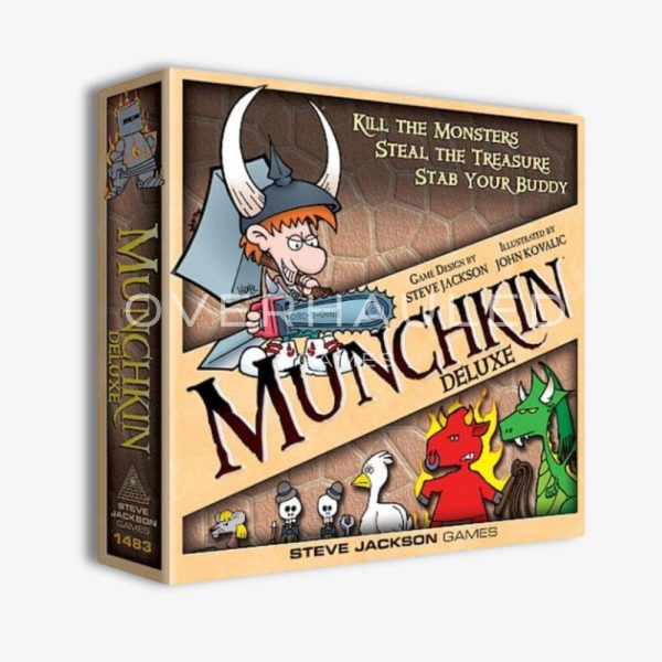 Munchkin Deluxe Board Game – Ozzie Collectables