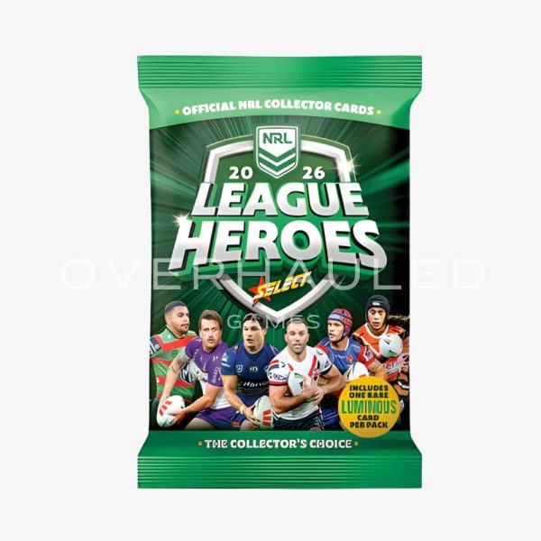 NRL League Heroes 2026 Card Box – view 2 – Ozzie Collectables