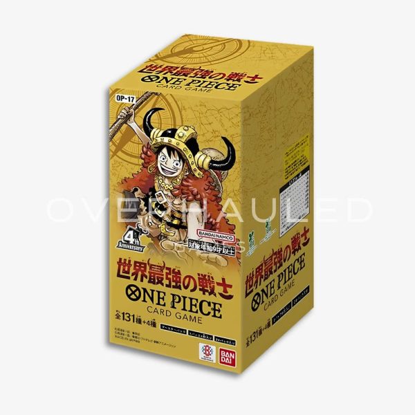 OP-17 The World’s Strongest Warriors Booster Box – Japanese One Piece TCG