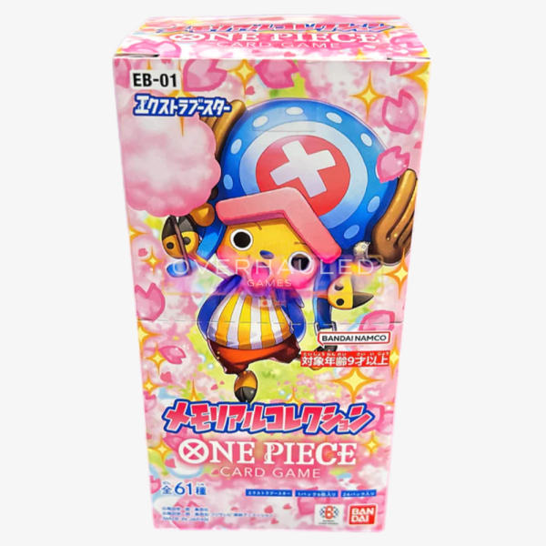 Japanese One Piece EB-01 Booster Box – view 2 – Ozzie Collectables