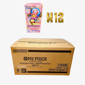 One Piece – EB-01 – Memorial Collection – Sealed Case – Japanese (12 Booster Boxes Inside)