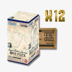 One Piece – EB-02 – Extra Booster Anime 25th Collection – Sealed Case – Japanese (12 Booster Boxes Inside)