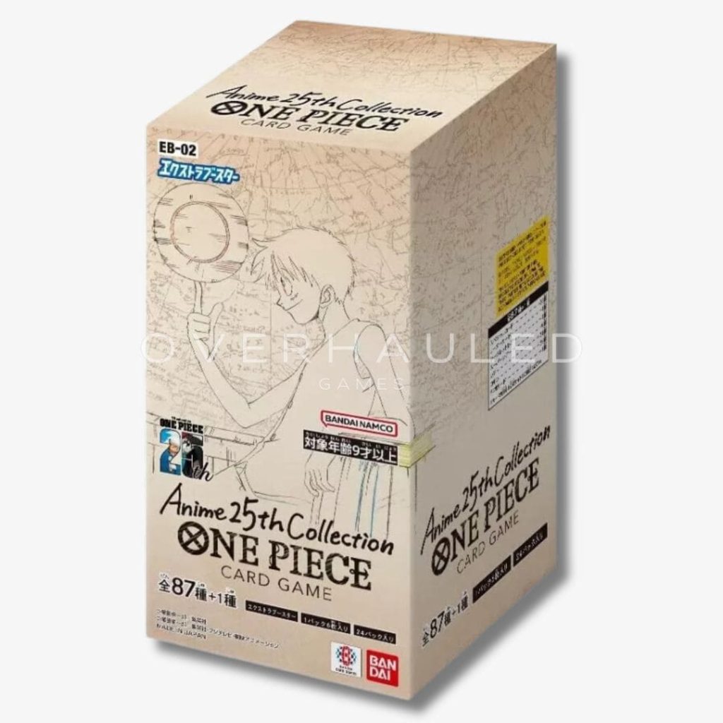 EB-02 Extra Booster Anime 25th Collection Booster Box – Japanese One Piece TCG
