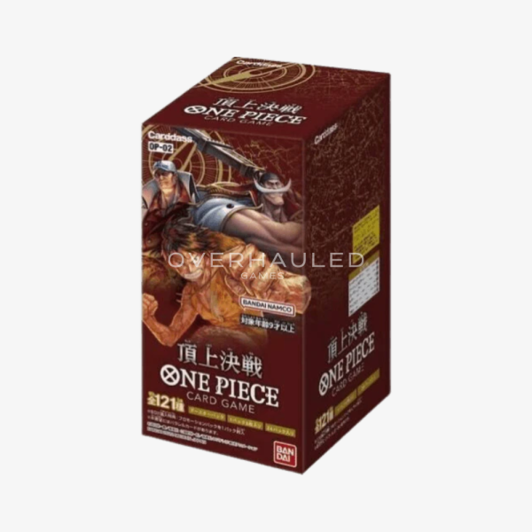 OP-02 Paramount War Booster Box – Japanese One Piece TCG