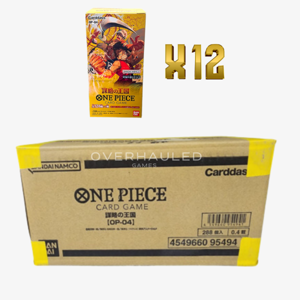 Japanese One Piece OP-04 Sealed Case – Ozzie Collectables