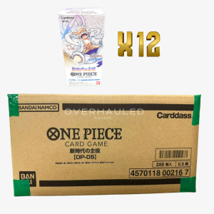 One Piece – OP-05 – Protagonist Of The New Generation – Sealed Case – Japanese (12 Booster Boxes Inside)