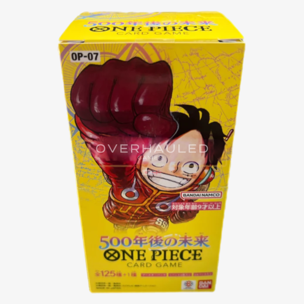 Japanese One Piece OP-07 Booster Box – view 2 – Ozzie Collectables