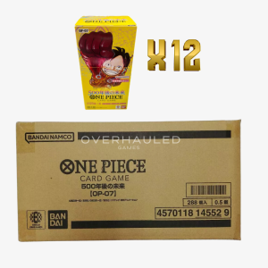 One Piece – OP-07 – 500 Years Into The Future – Sealed Case – Japanese (12 Booster Boxes Inside)