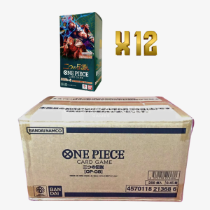 One Piece – OP-08 – Two Legends – Sealed Case – Japanese (12 Booster Boxes Inside)