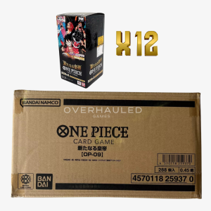 One Piece – OP-09 – The Four Emperors – Sealed Case – Japanese (12 Booster Boxes Inside)