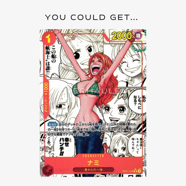 Japanese One Piece PRB-01 Sealed Case – view 2 – Ozzie Collectables
