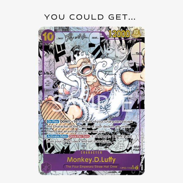 One Piece OP-05 Booster Box – view 2 – Ozzie Collectables