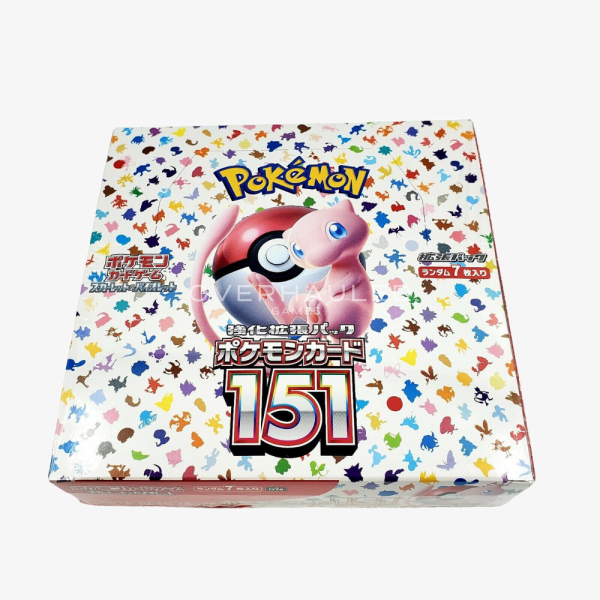 Japanese 151 Booster Box SV2a – view 2 – Ozzie Collectables