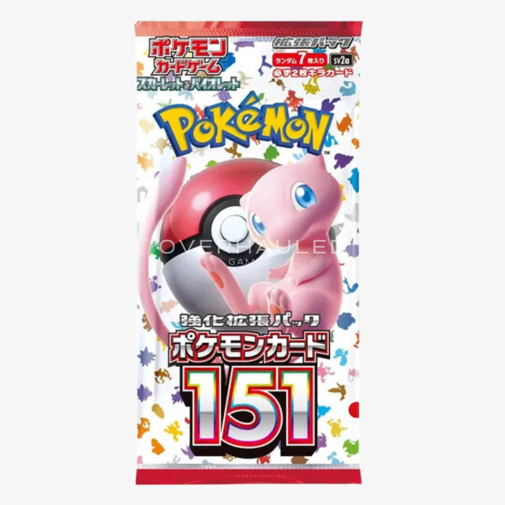 151 Booster Pack SV2a – Japanese Pokemon TCG