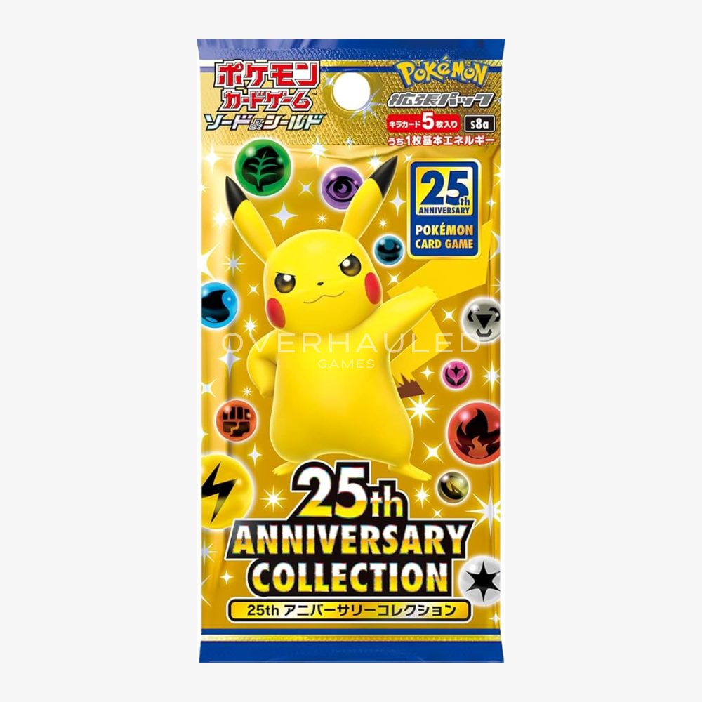25th Anniversary Collection Booster Pack S8a – Japanese Pokemon TCG