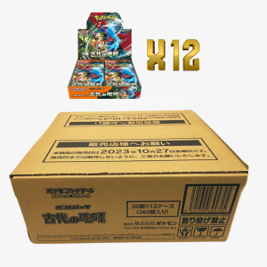 Pokemon – Ancient Roar Case – SV4k – Sealed Case – Japanese (12 Booster Boxes Inside)