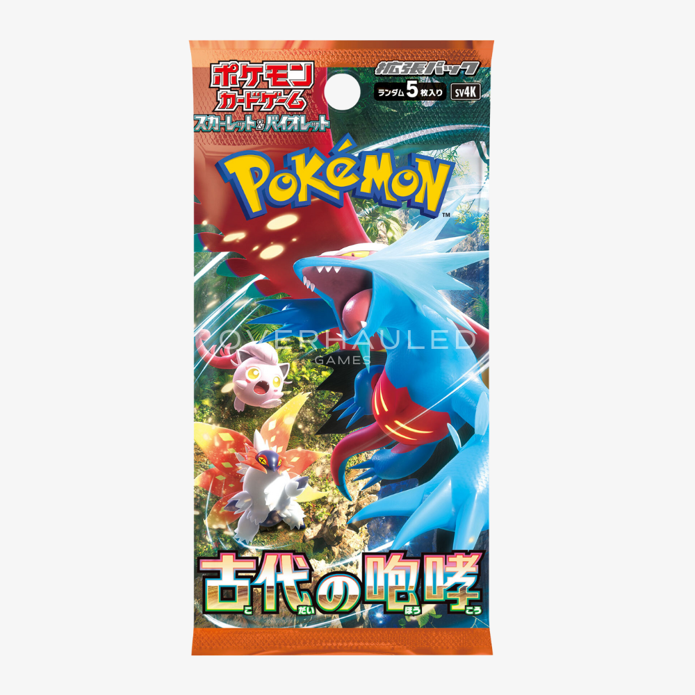 Ancient Roar Booster Pack SV4k – Japanese Pokemon TCG