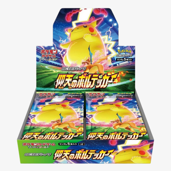 Astonishing Volt Tackle Booster Box S4 – Japanese Pokemon TCG