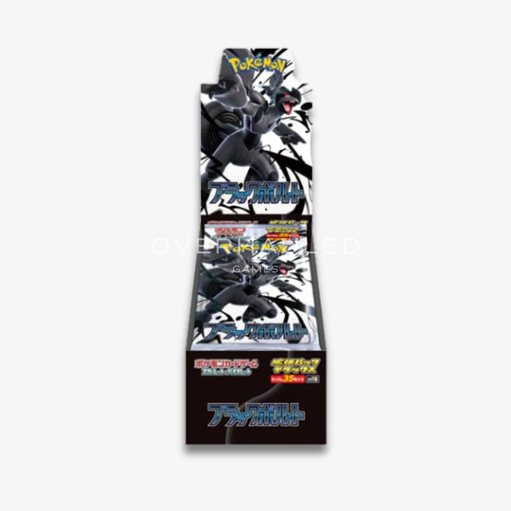 Black Bolt Deluxe Booster Box SV11B – Japanese Pokemon TCG