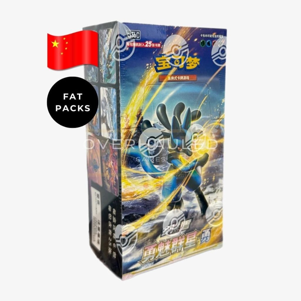 Pokemon – Brave Stars Lucario Jumbo Fat Packs – CS5b – Simplified Chinese Booster Box