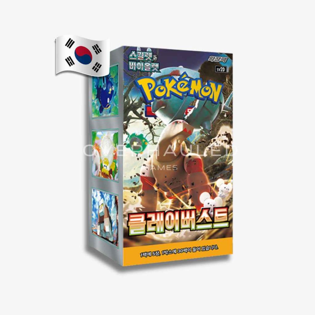 Clay Burst Booster Box – Korean Pokemon TCG