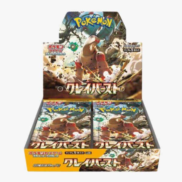 Clay Burst Booster Box SV2d – Japanese Pokemon TCG