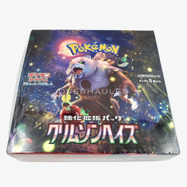Japanese Crimson Haze Booster Box SV5a – view 2 – Ozzie Collectables