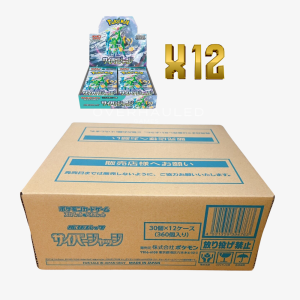 Pokemon – Cyber Judge – SV5m – Sealed Case – Japanese (12 Booster Boxes Inside)