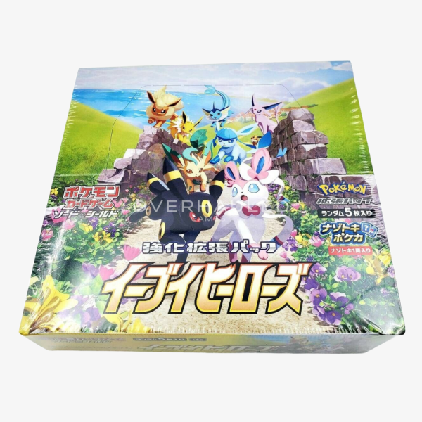 Japanese Eevee Heroes Booster Box S6A – view 2 – Ozzie Collectables