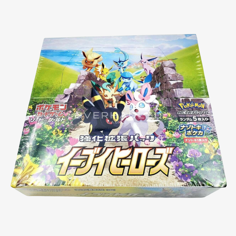 Eevee Heroes Booster Box S6A – Japanese Pokemon TCG - Image 2