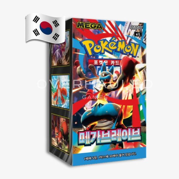 Mega Brave Booster Box M1L – Korean Pokemon TCG