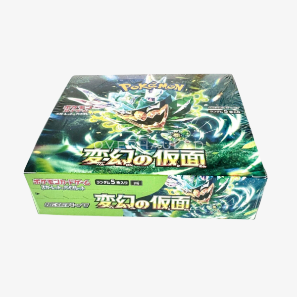 Japanese Mask of Change Booster Box SV6 – view 2 – Ozzie Collectables