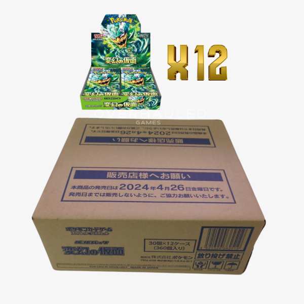 Japanese Mask of Change Sealed Case SV6 – Ozzie Collectables