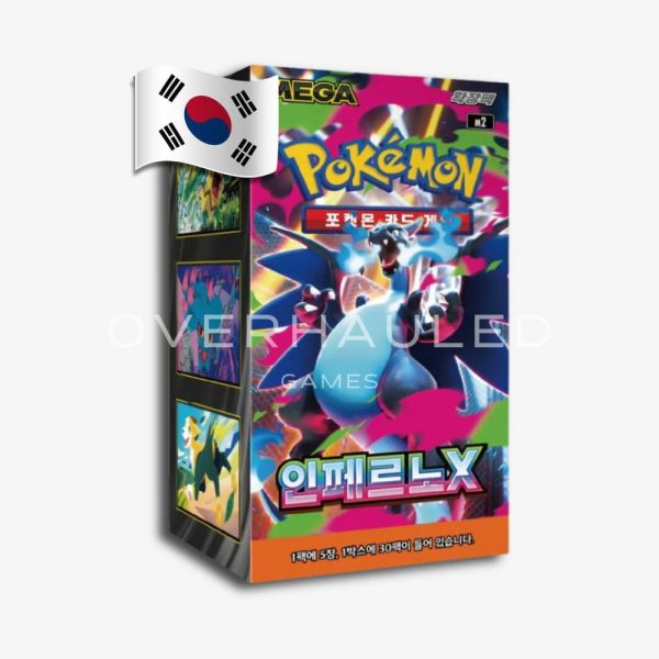 Mega Inferno X Korean Booster Box M2 – Korean Pokemon TCG