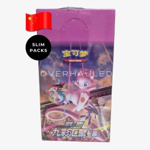 Nine Colors Gathering ‘Yuan’ Mew Slim Packs Booster Box CS4bC – Simplified Chinese Pokemon TCG