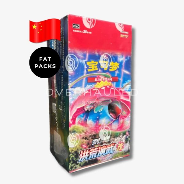Pokemon – Primordial Arts Venusaur Jumbo Fat Packs – CS3a – Simplified Chinese Booster Box