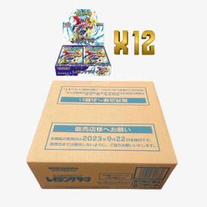 Pokemon – Raging Surf – SV3A – Sealed Case – Japanese (12 Booster Boxes Inside)