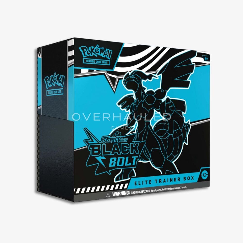 Black Bolt Elite Trainer Box ETB ZSV10.5 – English Pokemon TCG