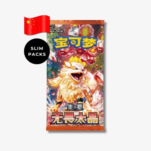 Chinese Fearless Terastal Slim Pack Box CSV3 – view 2 – Ozzie Collectables