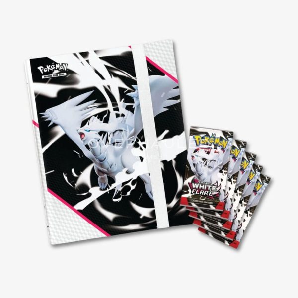 White Flare Binder Collection – view 2 – Ozzie Collectables